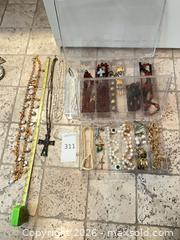 MaxSold Auction: Assorted Unbranded Jewelry Lot — Necklaces, Bracelets, Earrings - Los Angeles (California, USA) PARTNER MANAGED Estate Sale Online Auction - Thurston Circle