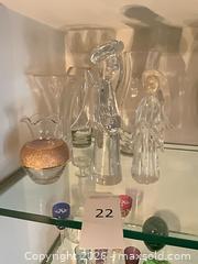 MaxSold Auction: Baccarat Crystal Vases with Neiman Marcus Label, 6–9 in, Lot of 5+ - Los Angeles (California, USA) PARTNER MANAGED Estate Sale Online Auction - Thurston Circle