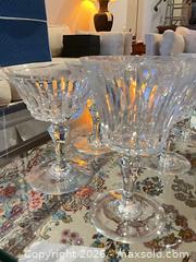 MaxSold Auction: Baccarat Faceted Champagne/Dessert Coupes — Set of 24 - Los Angeles (California, USA) PARTNER MANAGED Estate Sale Online Auction - Thurston Circle