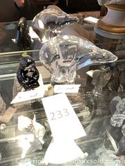 MaxSold Auction: Baccarat Lead Crystal Figurines, Small Set of 2 - Los Angeles (California, USA) PARTNER MANAGED Estate Sale Online Auction - Thurston Circle