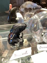 MaxSold Auction: Baccarat Lead Crystal Figurines, Small Set of 2 - Los Angeles (California, USA) PARTNER MANAGED Estate Sale Online Auction - Thurston Circle