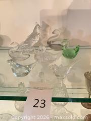 MaxSold Auction: Baccarat & Waterford Crystal Figurine Lot (Multiple) - Los Angeles (California, USA) PARTNER MANAGED Estate Sale Online Auction - Thurston Circle