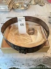 MaxSold Auction: Brass/Bronze Waist Belt & Bracelet/Cuff, 1893 Engraving - Los Angeles (California, USA) PARTNER MANAGED Estate Sale Online Auction - Thurston Circle