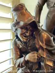 MaxSold Auction: Bronze Figural Sculpture of Man with Dog, 13.5" x 9" - Los Angeles (California, USA) PARTNER MANAGED Estate Sale Online Auction - Thurston Circle