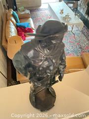 MaxSold Auction: Bronze Figurative Sculpture (Man/Jester/Peasant), Signed - Los Angeles (California, USA) PARTNER MANAGED Estate Sale Online Auction - Thurston Circle