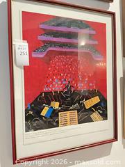 MaxSold Auction: David Hockney Signed 1980 Framed Poster/Print, 34 x 27 in - Los Angeles (California, USA) PARTNER MANAGED Estate Sale Online Auction - Thurston Circle
