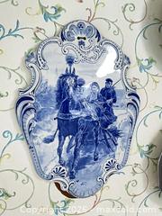 MaxSold Auction: Decorative Wall Plates (Set) Stamped 'STEDE' — Oval & Round - Los Angeles (California, USA) PARTNER MANAGED Estate Sale Online Auction - Thurston Circle