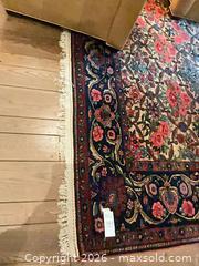 MaxSold Auction: Hand-Knotted Wool Floral Area Rug 185 x 136 cm - Los Angeles (California, USA) PARTNER MANAGED Estate Sale Online Auction - Thurston Circle