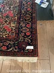 MaxSold Auction: Hand-Knotted Wool Floral Area Rug 185 x 136 cm - Los Angeles (California, USA) PARTNER MANAGED Estate Sale Online Auction - Thurston Circle