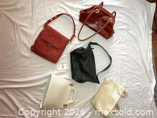 MaxSold Auction: Lot of 5 Items: Bottega Veneta, Salvatore Ferragamo, Desmo - Los Angeles (California, USA) PARTNER MANAGED Estate Sale Online Auction - Thurston Circle