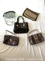 MaxSold Auction: Lot of Handbags and Clutches - Prada, Ferragamo, DKNY, Elie Tahari - Los Angeles (California, USA) PARTNER MANAGED Estate Sale Online Auction - Thurston Circle