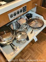 MaxSold Auction: Mixed Brand Cookware Lot with Nonstick Pans - Los Angeles (California, USA) PARTNER MANAGED Estate Sale Online Auction - Thurston Circle
