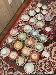 MaxSold Auction: Mixed Brands Tea Cup and Saucer Set, Approx. 20 Pieces - Los Angeles (California, USA) PARTNER MANAGED Estate Sale Online Auction - Thurston Circle