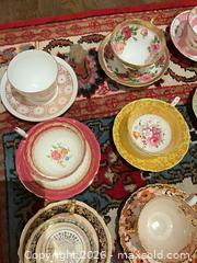 MaxSold Auction: Mixed Brands Tea Cup and Saucer Set, Approx. 20 Pieces - Los Angeles (California, USA) PARTNER MANAGED Estate Sale Online Auction - Thurston Circle