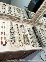 MaxSold Auction: Mixed Lot: 6–10 Necklaces and Brooches/Pins - Los Angeles (California, USA) PARTNER MANAGED Estate Sale Online Auction - Thurston Circle