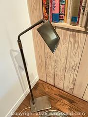 MaxSold Auction: Mixed Lot: Floor Lamp, Decorative Metal Plate & 3 Wooden Boxes - Los Angeles (California, USA) PARTNER MANAGED Estate Sale Online Auction - Thurston Circle