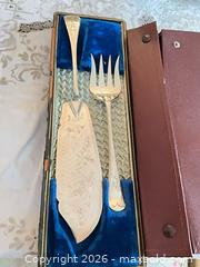 MaxSold Auction: Mixed Metal Sterling Serving Set & Collectible Souvenir Spoons, 16-30 pcs - Los Angeles (California, USA) PARTNER MANAGED Estate Sale Online Auction - Thurston Circle