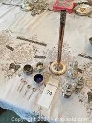 MaxSold Auction: Mixed Sterling & Silver-Plate Tableware Lot (10+ Pieces) - Los Angeles (California, USA) PARTNER MANAGED Estate Sale Online Auction - Thurston Circle