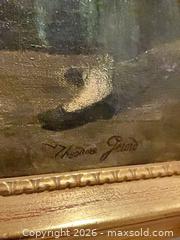 MaxSold Auction: Oil Painting on Canvas by Theodore Gerard, 20 x 16 in, Gilded Frame - Los Angeles (California, USA) PARTNER MANAGED Estate Sale Online Auction - Thurston Circle