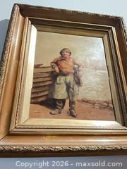 MaxSold Auction: Original Oil on Canvas Painting, Signed, 18 x 14 in - Los Angeles (California, USA) PARTNER MANAGED Estate Sale Online Auction - Thurston Circle