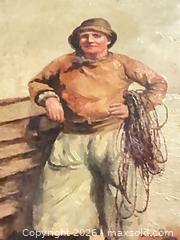 MaxSold Auction: Original Oil on Canvas Painting, Signed, 18 x 14 in - Los Angeles (California, USA) PARTNER MANAGED Estate Sale Online Auction - Thurston Circle