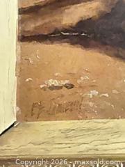 MaxSold Auction: Original Oil on Canvas Painting, Signed, 18 x 14 in - Los Angeles (California, USA) PARTNER MANAGED Estate Sale Online Auction - Thurston Circle