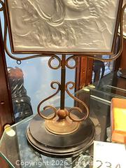 MaxSold Auction: Pair of 15 in Embossed Metal Plaques, Victorian Style - Los Angeles (California, USA) PARTNER MANAGED Estate Sale Online Auction - Thurston Circle