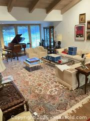 MaxSold Auction: Persian / Oriental Hand-Knotted Area Rug, 225 x 144 - Los Angeles (California, USA) PARTNER MANAGED Estate Sale Online Auction - Thurston Circle