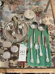 MaxSold Auction: Reed & Barton Ornate Rococo Flatware Set - 15 Pieces - Los Angeles (California, USA) PARTNER MANAGED Estate Sale Online Auction - Thurston Circle