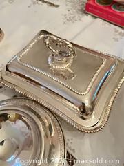 MaxSold Auction: Reed & Barton Sterling Silver and other Serving Lot, 4 Pieces - Los Angeles (California, USA) PARTNER MANAGED Estate Sale Online Auction - Thurston Circle