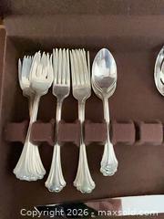 MaxSold Auction: Reed & Barton Sterling Silver Flatware Set - Los Angeles (California, USA) PARTNER MANAGED Estate Sale Online Auction - Thurston Circle