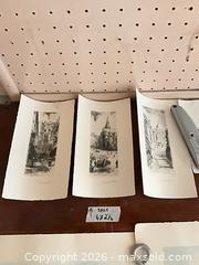 MaxSold Auction: Signed Lithograph / Print Set of 11 Cityscape & Landscape Prints - Los Angeles (California, USA) PARTNER MANAGED Estate Sale Online Auction - Thurston Circle