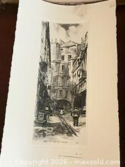 MaxSold Auction: Signed Lithograph / Print Set of 11 Cityscape & Landscape Prints - Los Angeles (California, USA) PARTNER MANAGED Estate Sale Online Auction - Thurston Circle