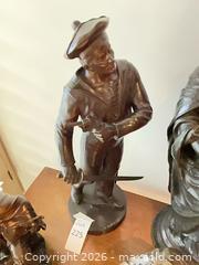 MaxSold Auction: Signed Sailor Naval Figurine, Dark Bronze Brown Patina - Los Angeles (California, USA) PARTNER MANAGED Estate Sale Online Auction - Thurston Circle
