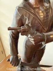 MaxSold Auction: Signed Sailor Naval Figurine, Dark Bronze Brown Patina - Los Angeles (California, USA) PARTNER MANAGED Estate Sale Online Auction - Thurston Circle