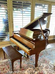 MaxSold Auction: Steinway & Sons Grand Piano, Walnut Finish - Los Angeles (California, USA) PARTNER MANAGED Estate Sale Online Auction - Thurston Circle