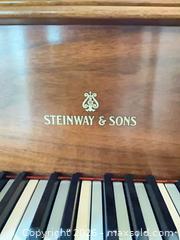 MaxSold Auction: Steinway & Sons Grand Piano, Walnut Finish - Los Angeles (California, USA) PARTNER MANAGED Estate Sale Online Auction - Thurston Circle