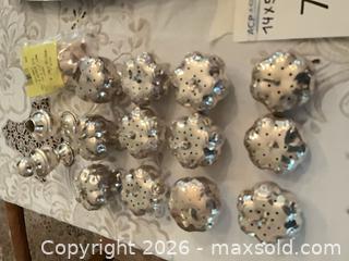 MaxSold Auction: Sterling 12 Salt & Pepper Shakers & Bag of Corks and metal Serving Tray - Los Angeles (California, USA) PARTNER MANAGED Estate Sale Online Auction - Thurston Circle