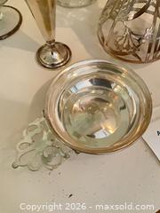 MaxSold Auction: Sterling and other material Lot of 6: Vase, Compote, Plate & Goblet - Los Angeles (California, USA) PARTNER MANAGED Estate Sale Online Auction - Thurston Circle