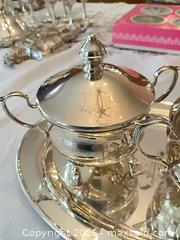 MaxSold Auction: Sterling Silver 3-Piece Condiment Set with Tray - Los Angeles (California, USA) PARTNER MANAGED Estate Sale Online Auction - Thurston Circle