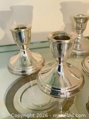MaxSold Auction: Sterling Silver & Metal Candlesticks and Boxes, Lot of 7 - Los Angeles (California, USA) PARTNER MANAGED Estate Sale Online Auction - Thurston Circle