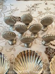MaxSold Auction: Sterling Silver & Metal Shell Napkin Rings and Salt Cellars, 14pcs - Los Angeles (California, USA) PARTNER MANAGED Estate Sale Online Auction - Thurston Circle