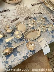 MaxSold Auction: Sterling Silver & Mixed Metal Small Serving Pieces, Denmark - Los Angeles (California, USA) PARTNER MANAGED Estate Sale Online Auction - Thurston Circle