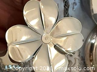 MaxSold Auction: Sterling Silver & Mixed Metal Small Serving Pieces, Denmark - Los Angeles (California, USA) PARTNER MANAGED Estate Sale Online Auction - Thurston Circle