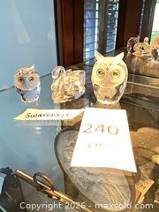 MaxSold Auction: Swarovski Crystal Figurines Lot of 3 - Los Angeles (California, USA) PARTNER MANAGED Estate Sale Online Auction - Thurston Circle