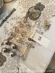 MaxSold Auction: Tiffany & Co. Sterling and Assorted Silver Table Accessory Lot - Los Angeles (California, USA) PARTNER MANAGED Estate Sale Online Auction - Thurston Circle