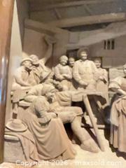 MaxSold Auction: Tyrol/Meran Wood Relief Carving of Figures in Wood Frame - Los Angeles (California, USA) PARTNER MANAGED Estate Sale Online Auction - Thurston Circle