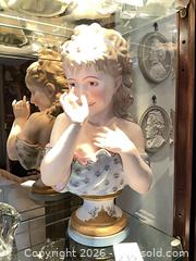 MaxSold Auction: Victorian Romantic Signed Bust Sculpture, 18.5 in Tall - Los Angeles (California, USA) PARTNER MANAGED Estate Sale Online Auction - Thurston Circle