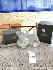 MaxSold Auction: Waterford Callisto Kieran Lead Crystal Bud Vase - Los Angeles (California, USA) PARTNER MANAGED Estate Sale Online Auction - Thurston Circle