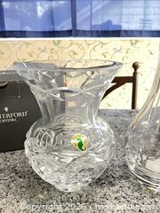 MaxSold Auction: Waterford Callisto Kieran Lead Crystal Bud Vase - Los Angeles (California, USA) PARTNER MANAGED Estate Sale Online Auction - Thurston Circle